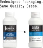 Liquitex Professional Gesso Surface Prep Medium, 473ml (16-oz), Clear - Image 3